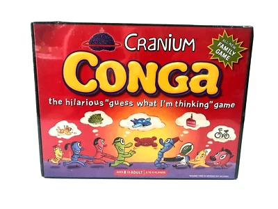 Cranium Conga  Board Game " guess what I'm thinking " Brand New & Sealed - Image 1 of 4