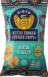 Family Foods Sea Salt Potato Chips, 5.5 Oz Bag - Picture 1 of 12