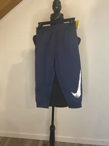 Nike Boys Therma Fleece Athletic navy Jogger Pant Size XS New - Picture 1 of 5