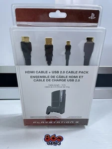 Sony PlayStation 3 Gold HDMI + USB Mini 2.0 PS3 OEM - Picture 1 of 2