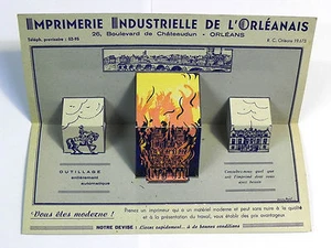 Advertising Brochures From The Industrial Printing Of Orléans. Circa 1940 - Picture 1 of 1
