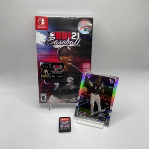 RBI Baseball 21 - Nintendo Switch - komplett mit Hülle & Tim Anderson Topps Karte - Bild 1 von 6
