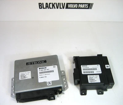 Volvo 240 244 245 “951” LH 2.4 Bosch Jetronic ECU & EZK Computer 1993 Tested - Image 1 of 4