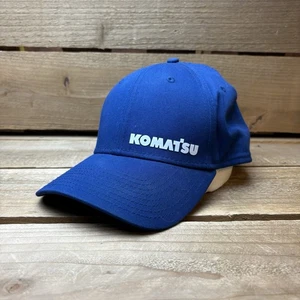 Baseballmütze Kappe Komatsu Machines blau tailliert Large XL New Era - Bild 1 von 8