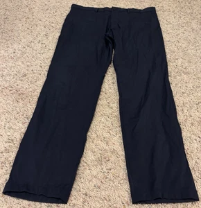 Theory Zaine Pant In Precision Ponte Pants Blue Mens Size 34 Stretch Performance - Picture 1 of 3