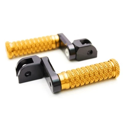 Clavijas de pie extendidas delanteras doradas M-Grip de 1,5" para Ducati 749 / 999 / R/S 03 04 05 06 Foto 1 de 4