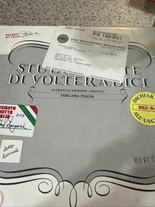 1988 BRADFORD EXCHANGE 3-D PLATE #2594 ITALY W/ BOX COA VNTG. VGC - Picture 1 of 5