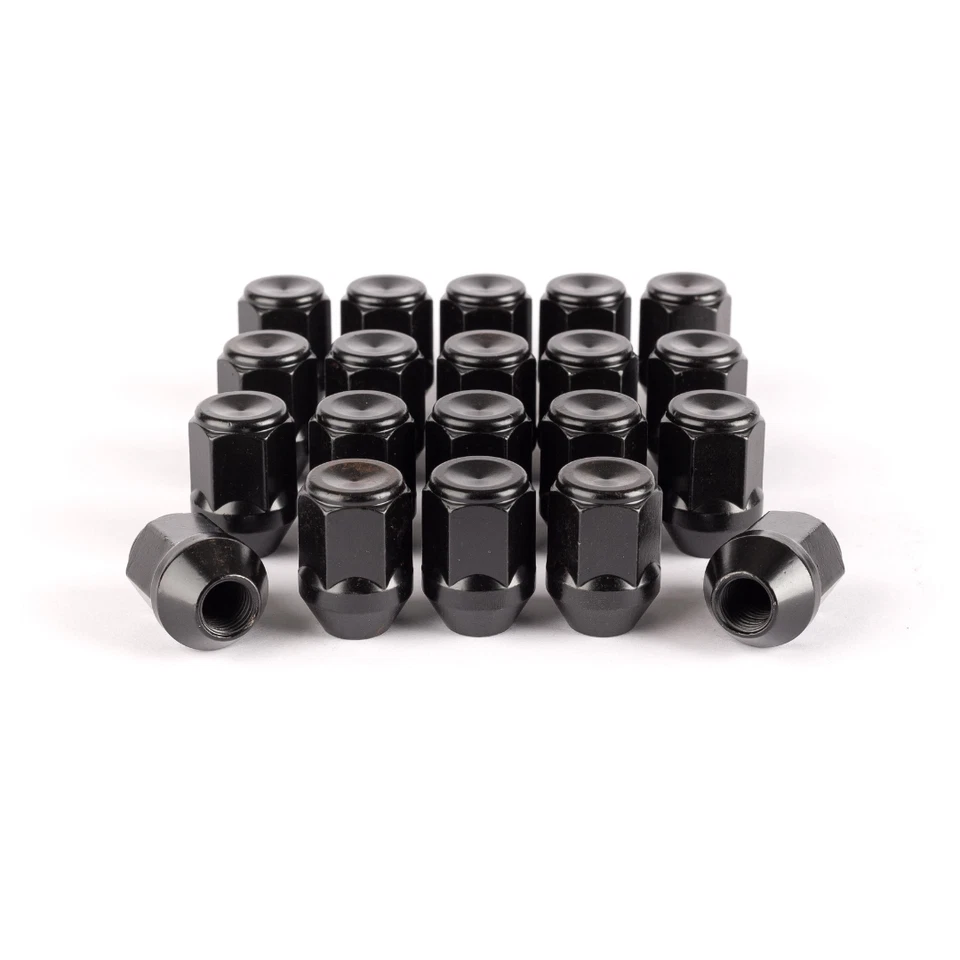 20 M14 x 1.5, 21mm Hex Alloy Wheel Nuts For Chrysler 300C, Galaxy, S-Max (Black) - Image 1 of 4