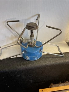 Vintage Bleuet S 200 Camp Butane Stove Camping Gaz International Portable Small - Picture 1 of 5