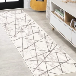 LUX105A-28 Patras Modern Geometric Marbled Indoor -Area Rug, Contemporary, Sc... - Picture 1 of 5