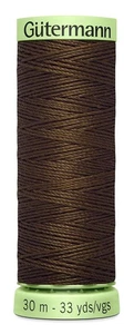Gutermann Heavy Duty Brown Polyester Topstitching Thread for Sewing 100m - Picture 1 of 1
