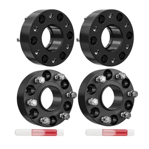 4Pcs 2" 6x5.5" to 6x5.5" Wheel Spacer M14x1.5 Studs 78.1mm for Chevrolet GMC - Picture 1 of 14