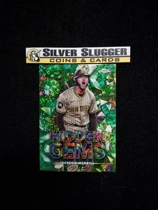 2025 Jackson Merrill Topps Chrome Hidden Gems #HG-37 SD Padres Case Hit SP - Bild 1 von 2