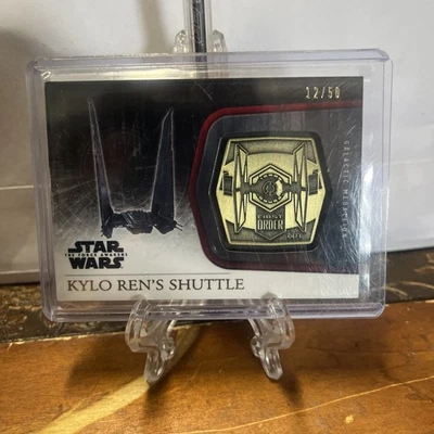 Star Wars Galactic Medallion Kylo REN’s Shuttle M62 The Force Awakens#12/50🔥🔥 - Image 1 of 2