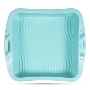 Baking Tin Silicone Cake Pan Baking Tray Toast Pan Baking Dish Square Bakeware - Bild 1 von 11