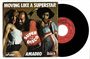 Amadeo Vinyl 45 RPM 7 " Moving like A Superstar - 33 Rd Floor - Ibach 60027 - Picture 1 of 2