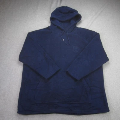 Sudadera con Capucha Vintage Lauren Ralph Lauren Para Mujer Mediana Azul Marino Polartec Polar Hecha en EE. UU. Foto 1 de 4
