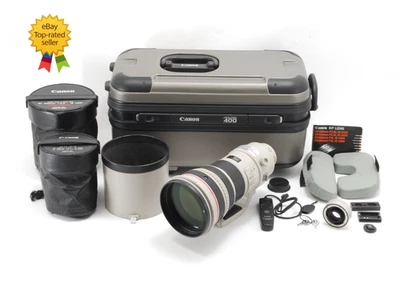 Lente Canon EF 400 mm f/2,8 L IS USM de Japón [casi como nueva con maletero, ... - Imagen 1 de 4