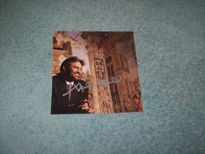 Andrea Bocelli Hand Signed Autographed CD Insert Photo - Picture 1 of 1