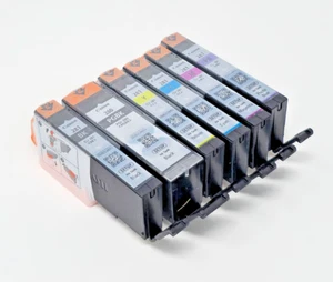 Canon OEM Genuine PGI-280 & CLI-281 Colors (CMYPB) & PGI/CLI Black Ink Cartridge - Foto 1 di 7