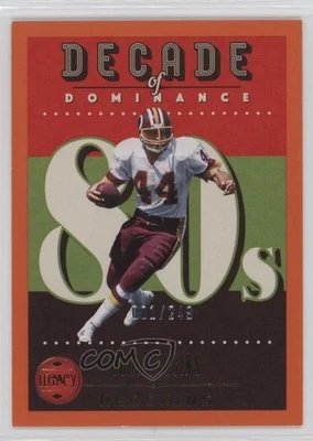 2023 Panini Legacy Decade of Dominance Orange /249 John Riggins #DOD-12 HOF - Image 1 of 2