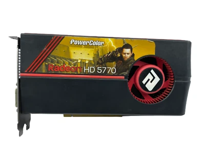 ATI Radeon HD 5770 Powercolor 49900G AX5770 1GBD5-MDH Graphic Card - Image 1 of 4
