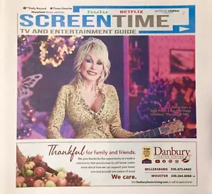 Dolly Parton on SCREENTIME a TV and ENTERTAINMENT GUIDE - Nov 27 2022 - Picture 1 of 5