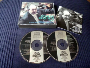 2CD Dvorak Requiem Op. 89 SAWALLISCH Fassbaender Suprphon Japan - Bild 1 von 2