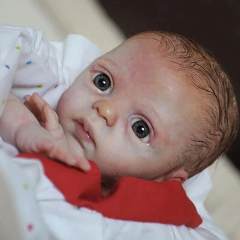 Doll Mini Unfinished Reborn Baby Doll Kit 10inch Unpainted Parts Blank DIY New - Image 1 of 4