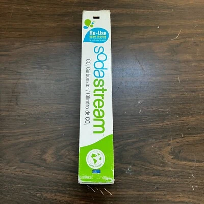 Sodastream CO2 Carbonator Full Cylinder 60 L 14.5oz Exp Dec 2024 New Open Box - Image 1 of 4