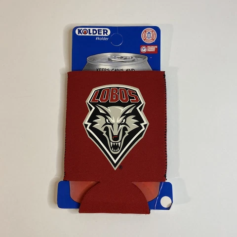 University Of New Mexico UNM Lobos Neoprene Pocket Can Kaddy From Kolder - New Cover