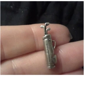 Sterling Silver 925 Golf Bag Charm F10 - Picture 1 of 4