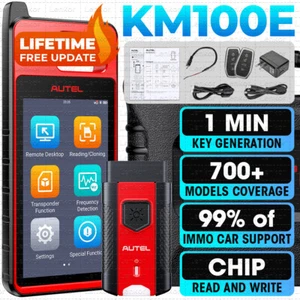 2025 Newest Autel MaxiIM KM100 Key Fob Programming Tool Programmer Immobilizer - Picture 1 of 12