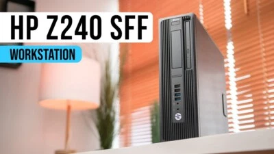 HP Desktop Computer PC i5-7500, up to 32GB RAM 2TB SSD Windows 10 Pro WiFi - Image 1 of 4