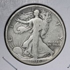 1916 Walking Liberty Silver Half Dollar CHOICE FINE+ E126 WLM