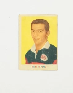 1963 Scanlen's Rugby League Ken Irvine North Sydney Bears card #13 - Picture 1 of 4