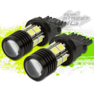 SUPER BRIGHT 3157 CREE LED LIGHT BULB WHITE 7W FOR BREAK/FOG/TURN SIGNAL X2 - Picture 1 of 1