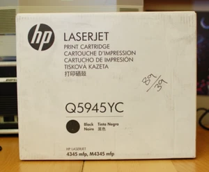 OEM HP Q5945YC (45A) Black Toner Cartridge - Picture 1 of 6