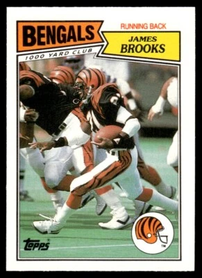 1987 TOPPS AMERICAN/UK JAMES BROOKS E CINCINNATI BENGALS #44 - Image 1 of 2