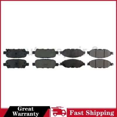 Juego de pastillas de freno de disco delanteras traseras para Infiniti QX60 2014~2019 centradas Foto 1 de 4