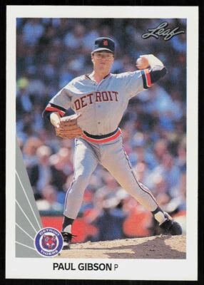 1990 Leaf Paul Gibson Detroit Tigers #298 - Image 1 of 2