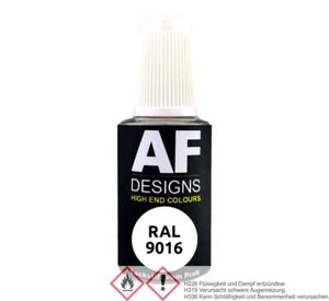 Lackstift RAL 9016 VERKEHRSWEISS glänzend matt 20ml Reparaturstift Tupflack Auto - Bild 1 von 5