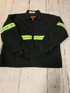 Red Kap Mens Enhanced Visibility Work Jackets Perma Lined Panel Technician JT50 - Picture 1 of 21