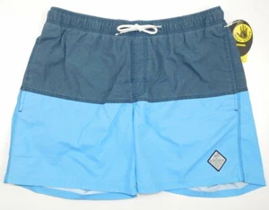 Body Glove Color Block Bio Wash Volley Swim Shorts Men's Swimsuit Blue NWT 32 - Picture 1 of 5