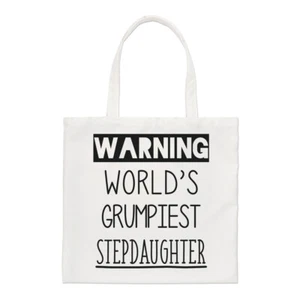 Achtung Weltweit Grumpiest Stieftochter Regular Tragetasche Lustig Beste Familie - Bild 1 von 1