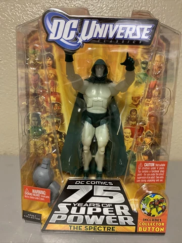 DC UNIVERSE CLASSICS 75 YEARS OF SUPER POWER THE SPECTRE  ACTION FIGURE NEW DCUC Cover