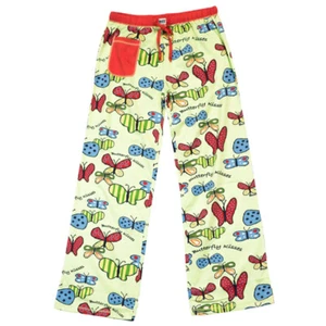 LazyOne Damen Pyjamahose "Butterfly Kisses" - Bild 1 von 2