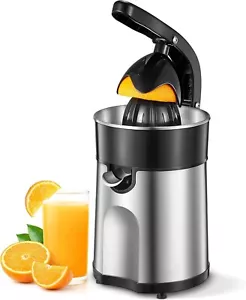 Maquina Para Hacer Jugo De Naranja Electrica Limones Uso Hogar O Comercial Nuevo - Picture 1 of 4