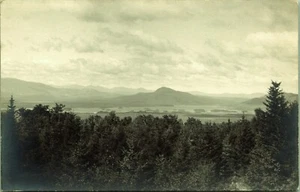 Postal con foto real RPPC Lake Attean de State Road Jackson Maine - Imagen 1 de 2