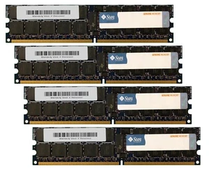 SEMX2D1Z 511-1379 4× 8GB DDR2-667 2-Rank DIMM M8000 M9000 Oracle Sun - Bild 1 von 1